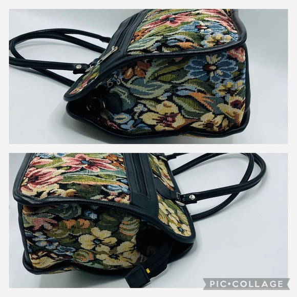 New Chenson Vintage Embroidered Tote Travel Bag - Picture 8 of 15